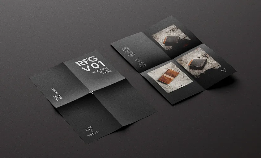 Red Fox Goods branding cards